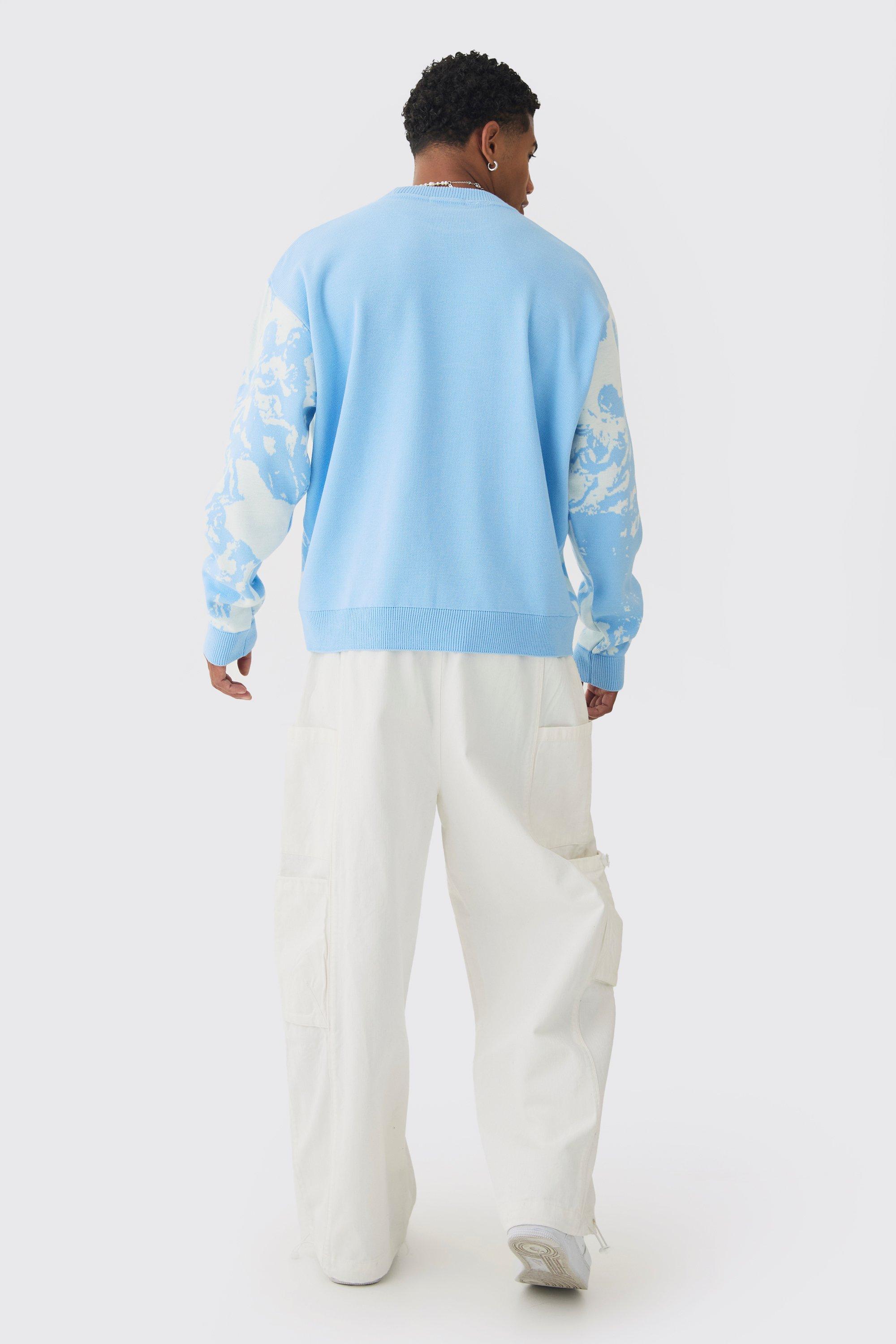 【YOURNUS】Artist Over Hood Knit HiCCUP - Light Grey Oversized Turtleneck Knit Sweater Women